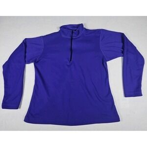Vintage Womens REI Polartec 1/4 Zip Pullover Long Sleeve Size Small Made In USA